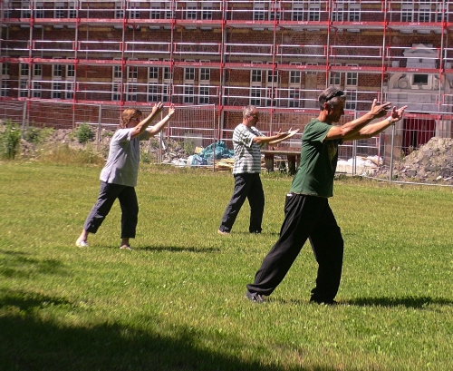 Fotos Rückwärtsgehen-Qi Gong