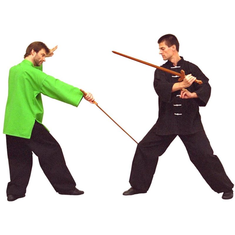 Tai Chi-Schwert-Partnerübungen im Yang-Stil III