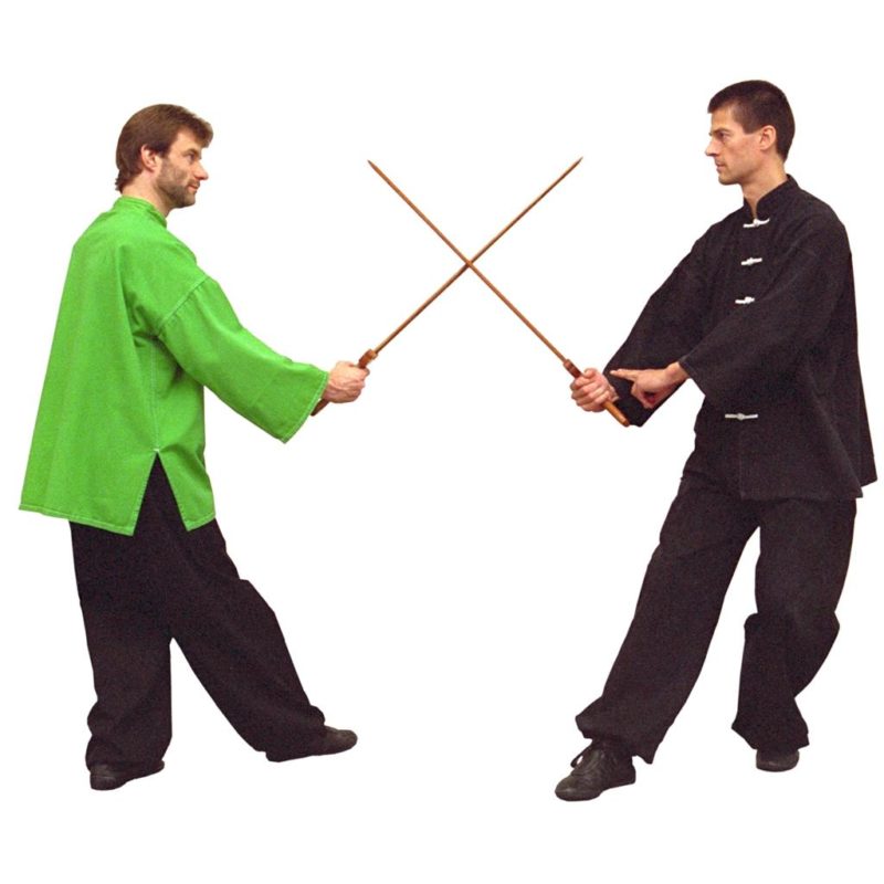 Tai Chi-Schwert-Partnerform "San Tsai Tui Chien"