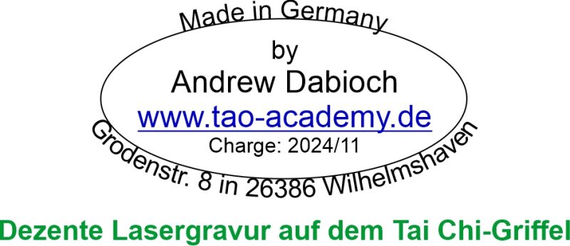 Tai Chi-Griffel - lackiert – Bild 2