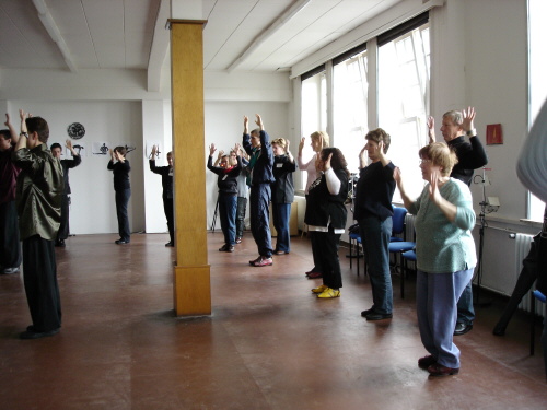 Welttag für Tai Chi & Qi Gong 2006 im  Projekthaus der VHS Schellingstr. 19